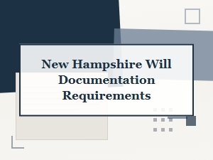 New Hampshire Estate Planning Basics